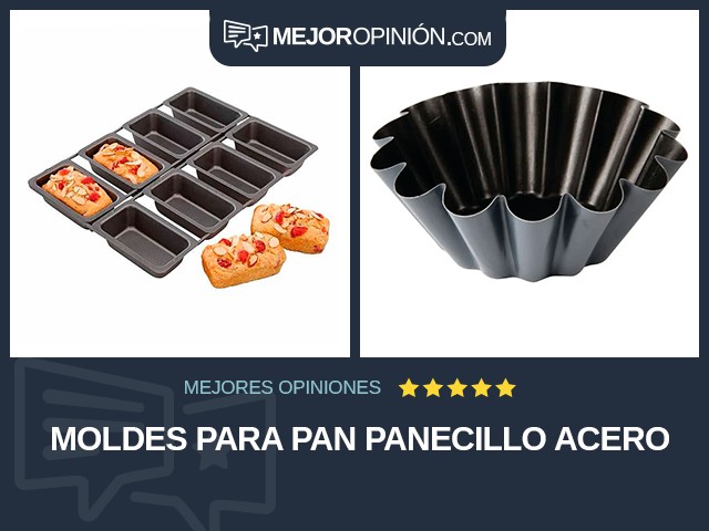 Moldes para pan Panecillo Acero