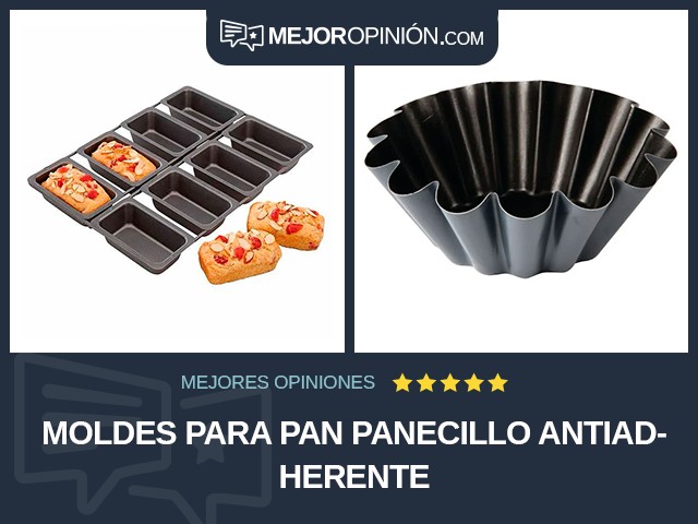 Moldes para pan Panecillo Antiadherente