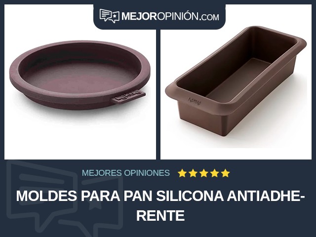 Moldes para pan Silicona Antiadherente