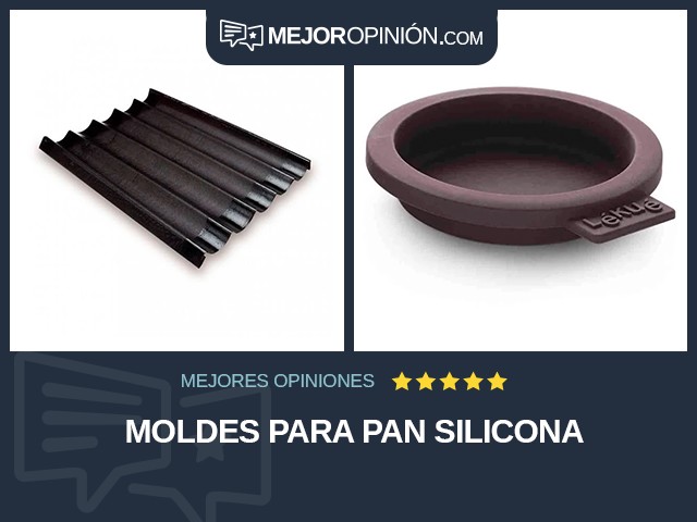 Moldes para pan Silicona