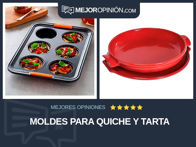 Moldes para quiche y tarta