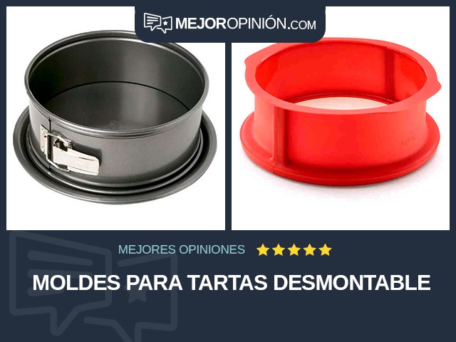 Moldes para tartas Desmontable