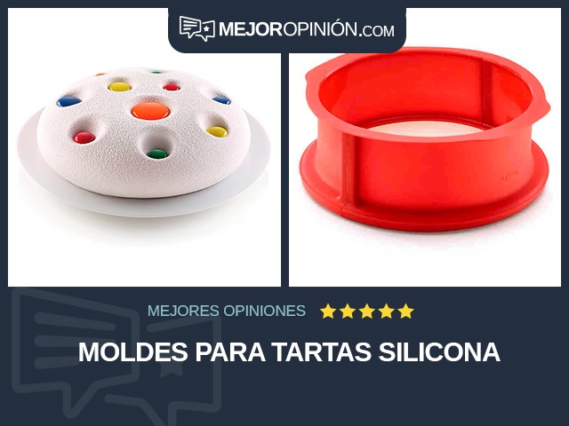 Moldes para tartas Silicona