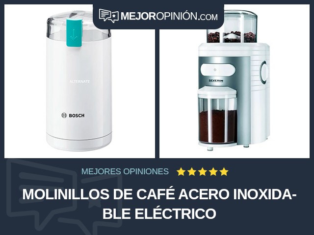 Molinillos de café Acero inoxidable Eléctrico