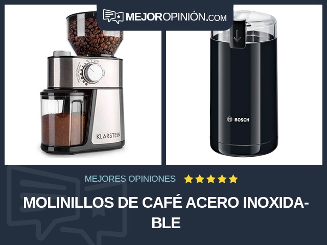 Molinillos de café Acero inoxidable