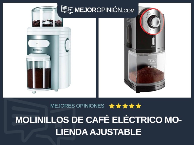 Molinillos de café Eléctrico Molienda ajustable