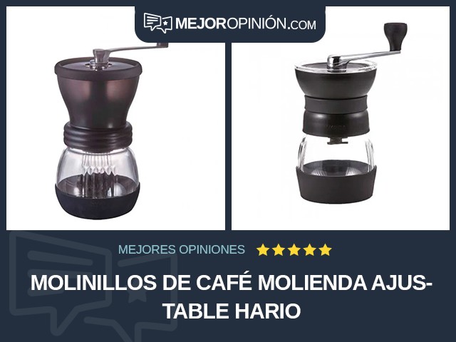 Molinillos de café Molienda ajustable HARIO