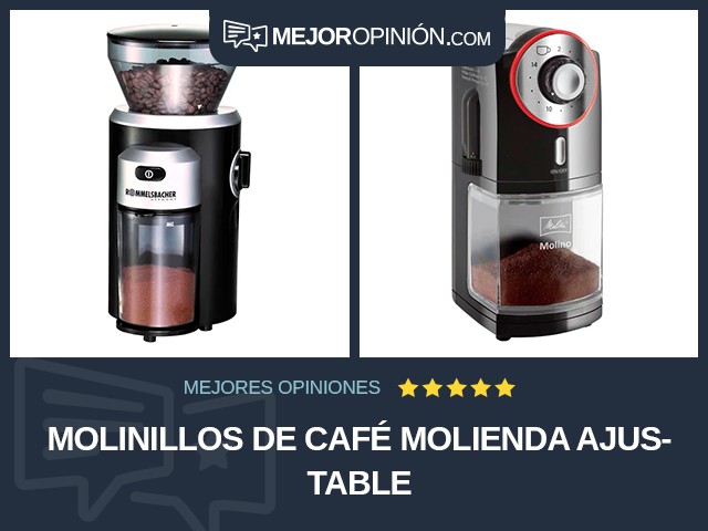 Molinillos de café Molienda ajustable