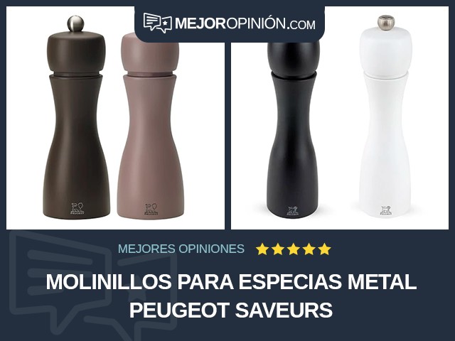 Molinillos para especias Metal peugeot saveurs