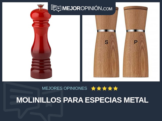 Molinillos para especias Metal