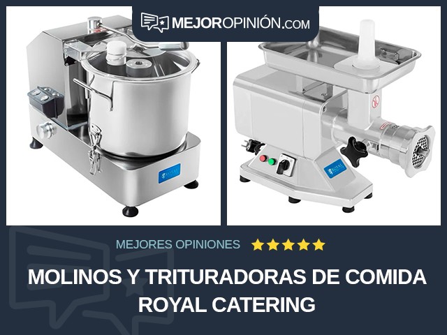 Molinos y trituradoras de comida Royal Catering