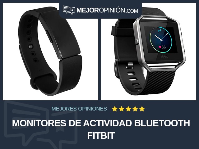 Monitores de actividad Bluetooth Fitbit
