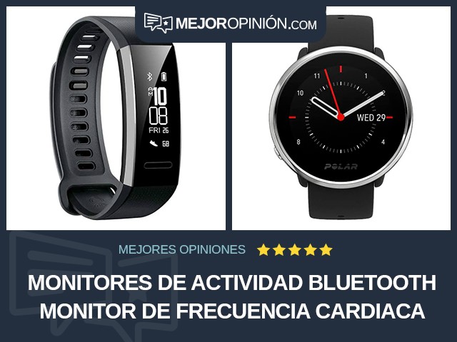 Monitores de actividad Bluetooth Monitor de frecuencia cardiaca