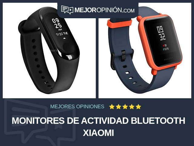 Monitores de actividad Bluetooth Xiaomi