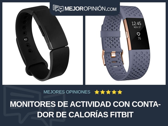 Monitores de actividad Con contador de calorías Fitbit