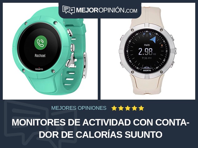 Monitores de actividad Con contador de calorías Suunto