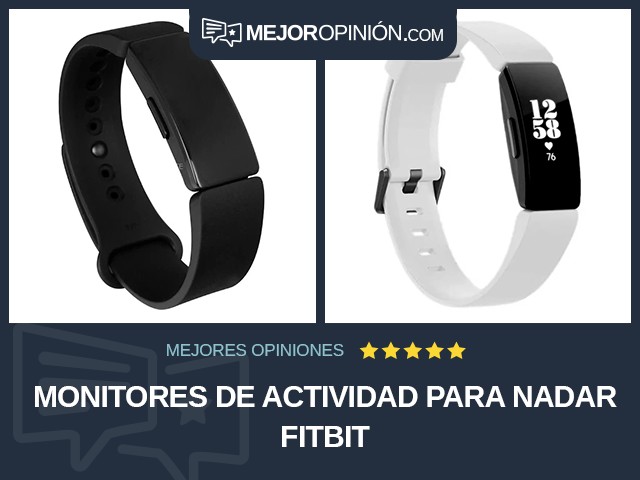 Monitores de actividad Para nadar Fitbit