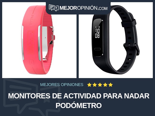 Monitores de actividad Para nadar Podómetro