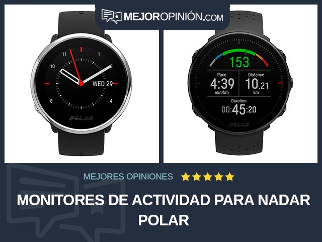 Monitores de actividad Para nadar Polar