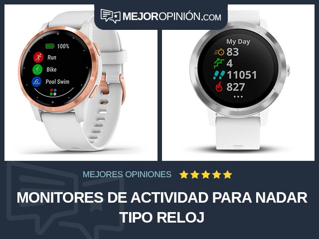 Monitores de actividad Para nadar Tipo reloj