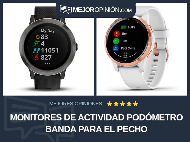 Monitores de actividad Podómetro Banda para el pecho