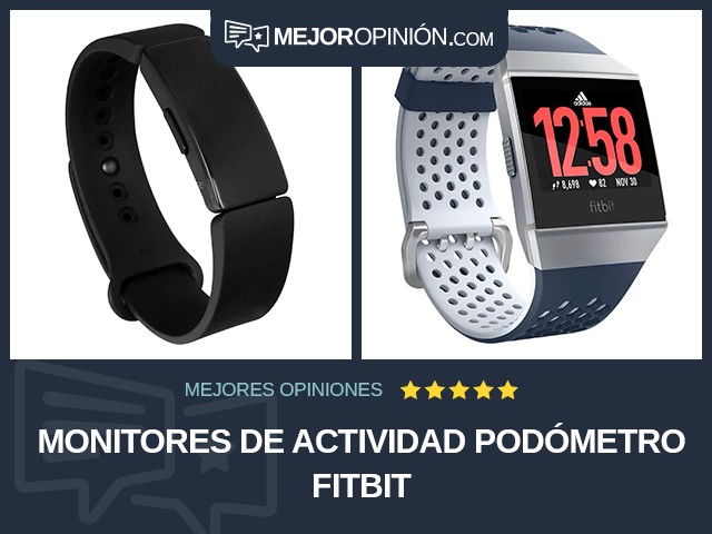Monitores de actividad Podómetro Fitbit