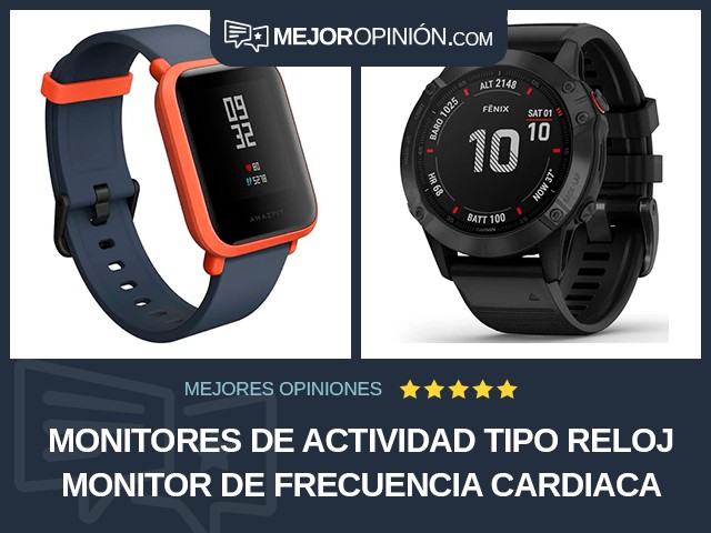 Monitores de actividad Tipo reloj Monitor de frecuencia cardiaca