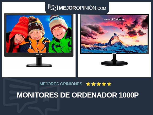 Monitores de ordenador 1080p