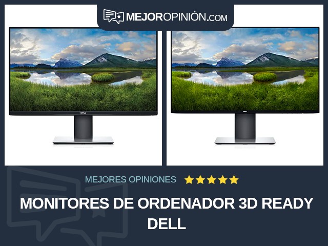 Monitores de ordenador 3D Ready Dell
