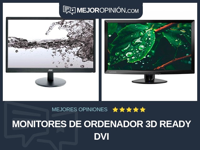 Monitores de ordenador 3D Ready DVI