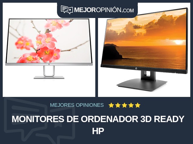 Monitores de ordenador 3D Ready HP