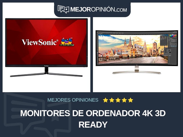 Monitores de ordenador 4K 3D Ready