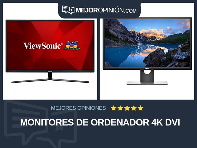 Monitores de ordenador 4K DVI