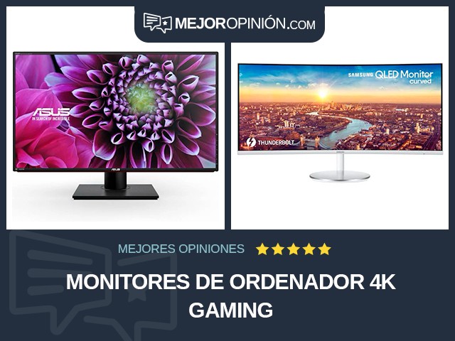 Monitores de ordenador 4K Gaming