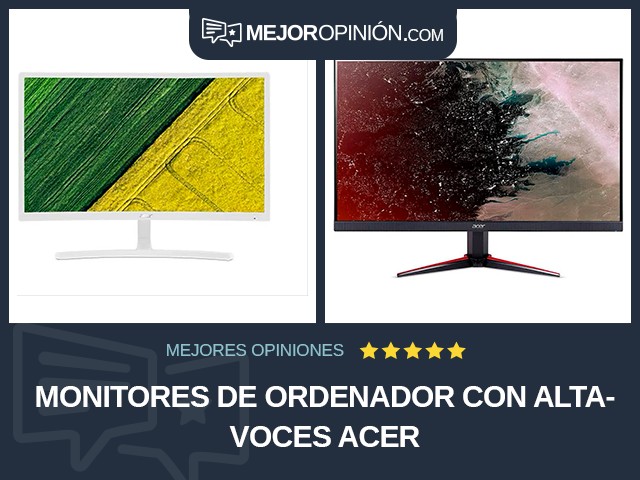 Monitores de ordenador Con altavoces Acer