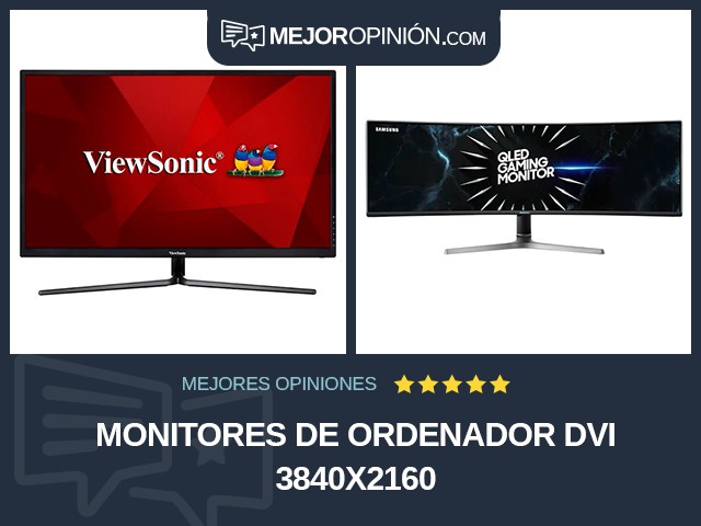 Monitores de ordenador DVI 3840x2160