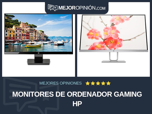 Monitores de ordenador Gaming HP