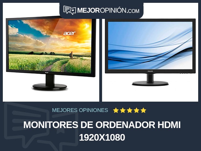 Monitores de ordenador HDMI 1920x1080
