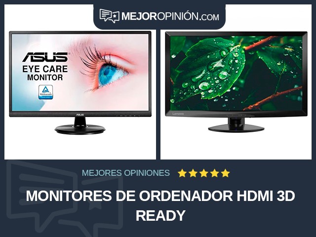 Monitores de ordenador HDMI 3D Ready