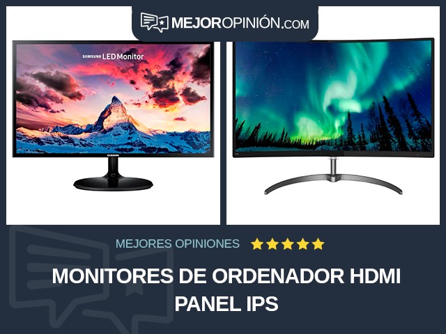 Monitores de ordenador HDMI Panel IPS