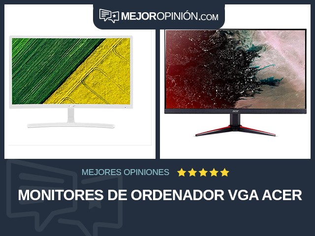 Monitores de ordenador VGA Acer