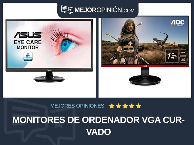 Monitores de ordenador VGA Curvado