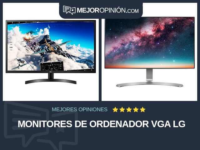 Monitores de ordenador VGA LG