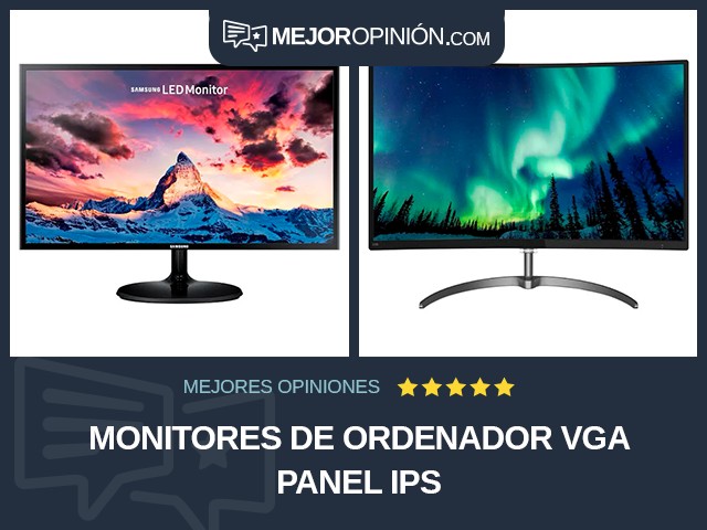 Monitores de ordenador VGA Panel IPS