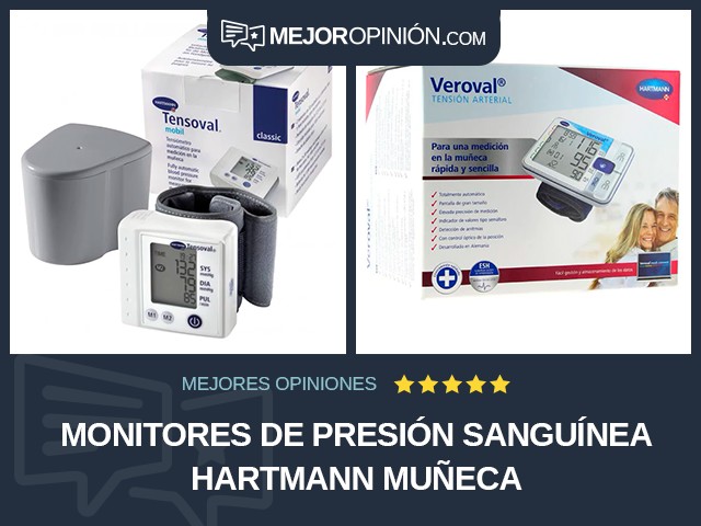 Monitores de presión sanguínea HARTMANN Muñeca