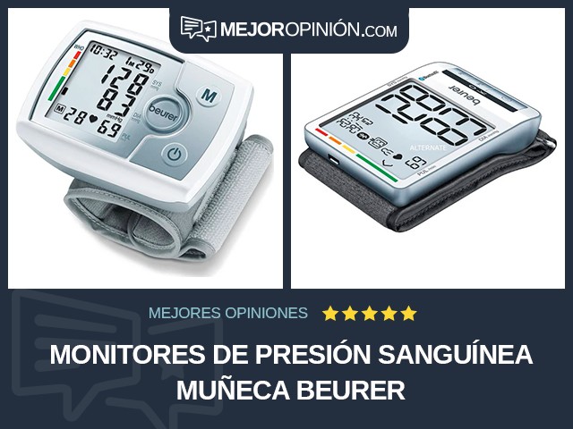 Monitores de presión sanguínea Muñeca Beurer