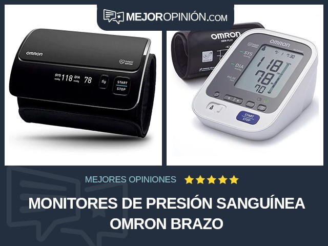 Monitores de presión sanguínea OMRON Brazo
