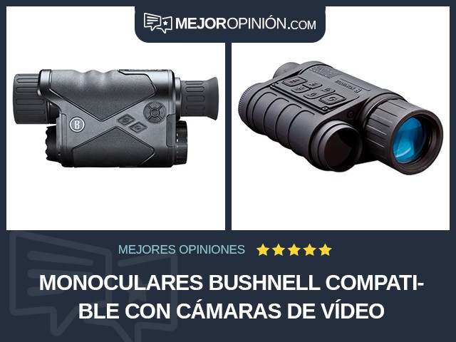 Monoculares Bushnell Compatible con cámaras de vídeo