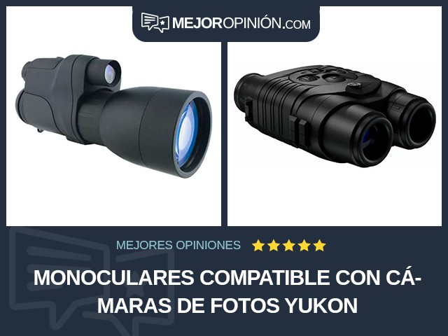 Monoculares Compatible con cámaras de fotos Yukon