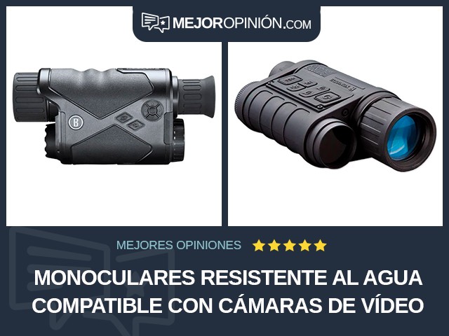 Monoculares Resistente al agua Compatible con cámaras de vídeo